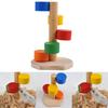 Premium Quality Wooden Colorful Scaling Ladder Fun Play Toy For Pet Rat Hamsters