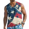 250 Anniversary Usa Shirt Mens Sleeveless Tank Top Usa 250Th Anniversary Shirt Flag Shirts for Men 4th of July Shirts for Men