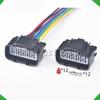 12 Pin Connector Front Differential Motor Actuator Plug 90980-11151 90980-11664 1JZ 2JZ-GTE For Toyota Hilux Landcruiser Prado