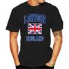 New England London Man Printed Tshirt Flag Britian Union Vintage Unisex Adult Gift Woman Top Classic Aesthetic Ropa Hombre