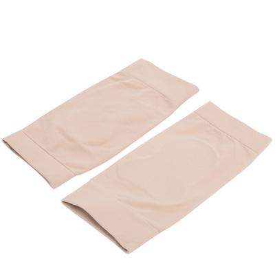 1 Par de Mangas Protectoras de Talón Acolchadas de Silicona Calcetín Elástico Suave para Protección del Pie y el Tobillo