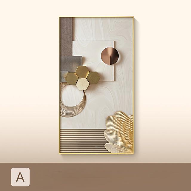 

Современные роскошные абстрактные картины на холсте, постеры и принты, золотые настенные художественные картины для гостиной, спальни, отеля, украшение дома 20cm×40cm NoFrame