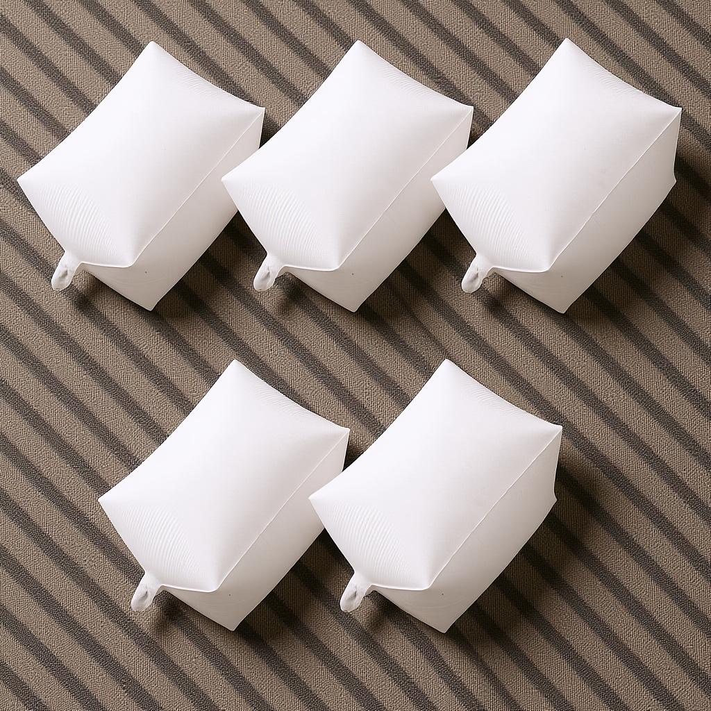 5Pcs Square Balloon Writable Inflatable for Birthday Party Wedding Decorations Floating Unique Celebration