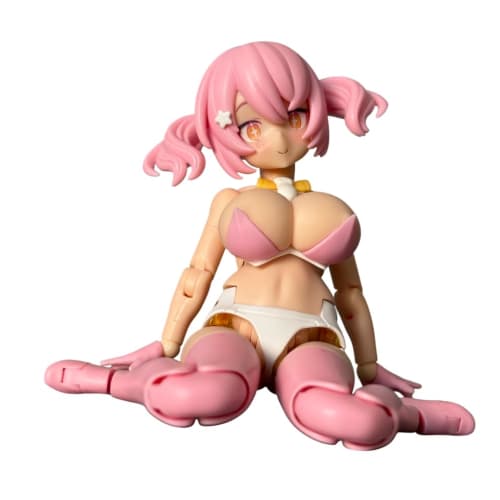 

Unpainted Mao Tou PUNIMOFU Bikini Swimsuit Chest Parts Megami Device Compatible Resin Modification Parts Body Modification Parts Yuki Tou Black Mao X