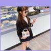 Adorable Mini Toddler Crossbody Bag For Girls Soft Plush Design Stylish Backpack