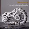 Finger Chain Fidget Spinner: Mechanical Metal Gear Linkage Stress Reliever