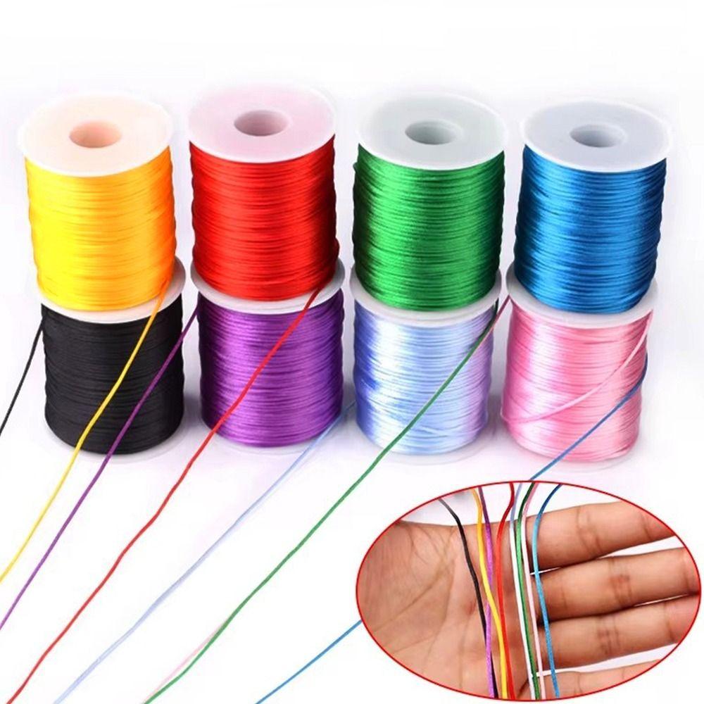 1.5mm Satin Cord 100M Color Ropes New Crafts Rope