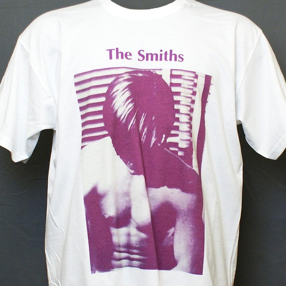 THE SMITHS INDIE PUNK ROCK T-SHIRT Unisex White S-3XL