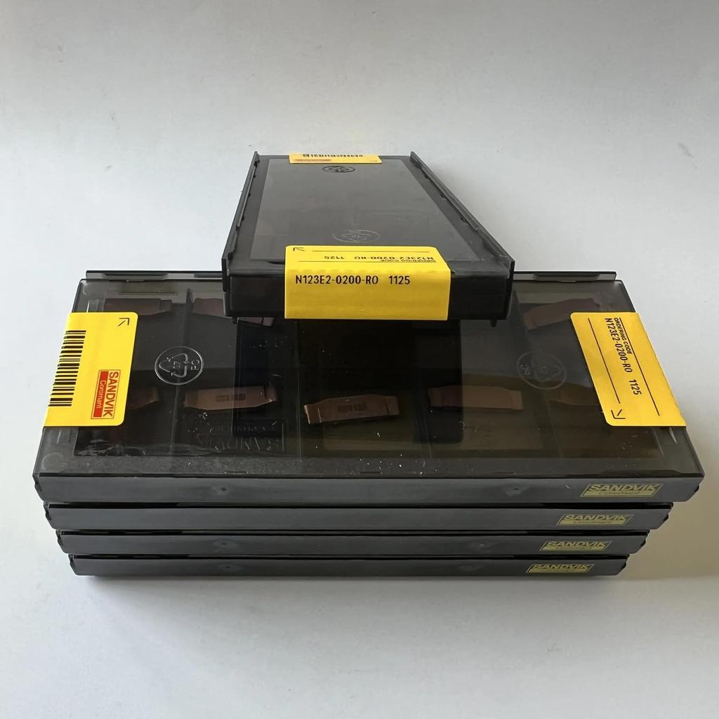 Original Sandvik / N123E2-0200-RO 1125 /CNC lathe carbide blade tool 10 Pcs