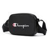 Champion Polyvinyl Chloride Crossbody Bag Medium Unisex Black U3AACPU10