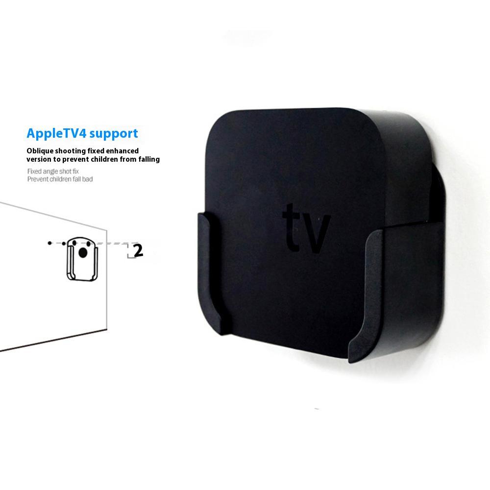 For Apple TV 4 Wall Mount Bracket Plastic Holder Stand