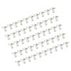 50Pcs Air Flow Control Valve Pneumatic White Adjustment Durable Quick Connector SL8‑01