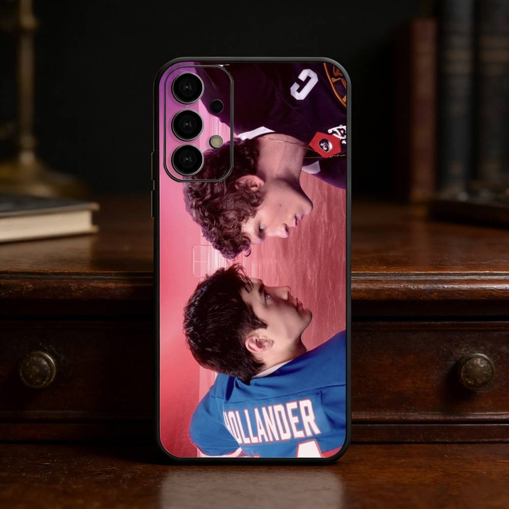 LGBTQ H-Heated R-Rivalry Ice Hockey Phone Case For Samsung S25,S24,S21,S22,S23,S30,Ultra,S20,Plus,Fe,Lite Black Shell