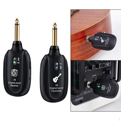 Audio Transmitter Receiver Wireless Guitar for Practice