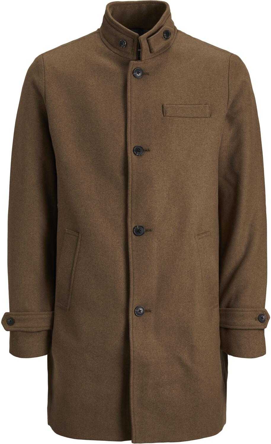 

Пальто Jack & Jones Jprblamelton Wool Coat Sn (12177644) темное пальто цвета хаки S