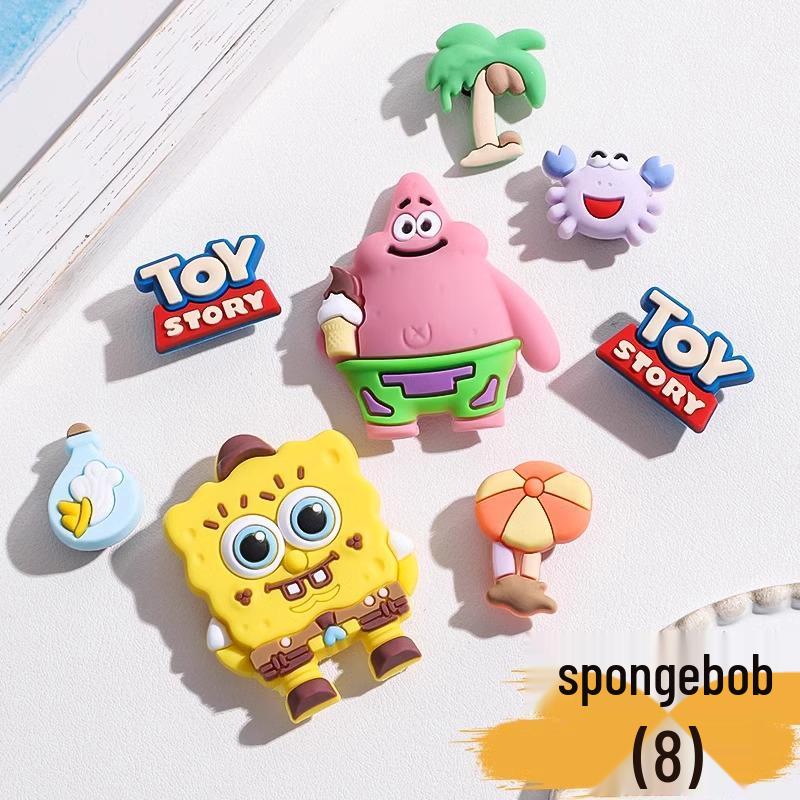 2025 Fun Cartoon Crocs Shoe Charms Button Accessories for Clogs