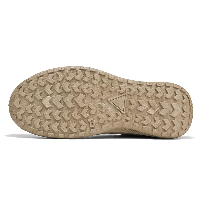 Herren Rutschfeste Arbeitssneaker Lässige Slipper Leder Slipper Walking Schuhe für Herren