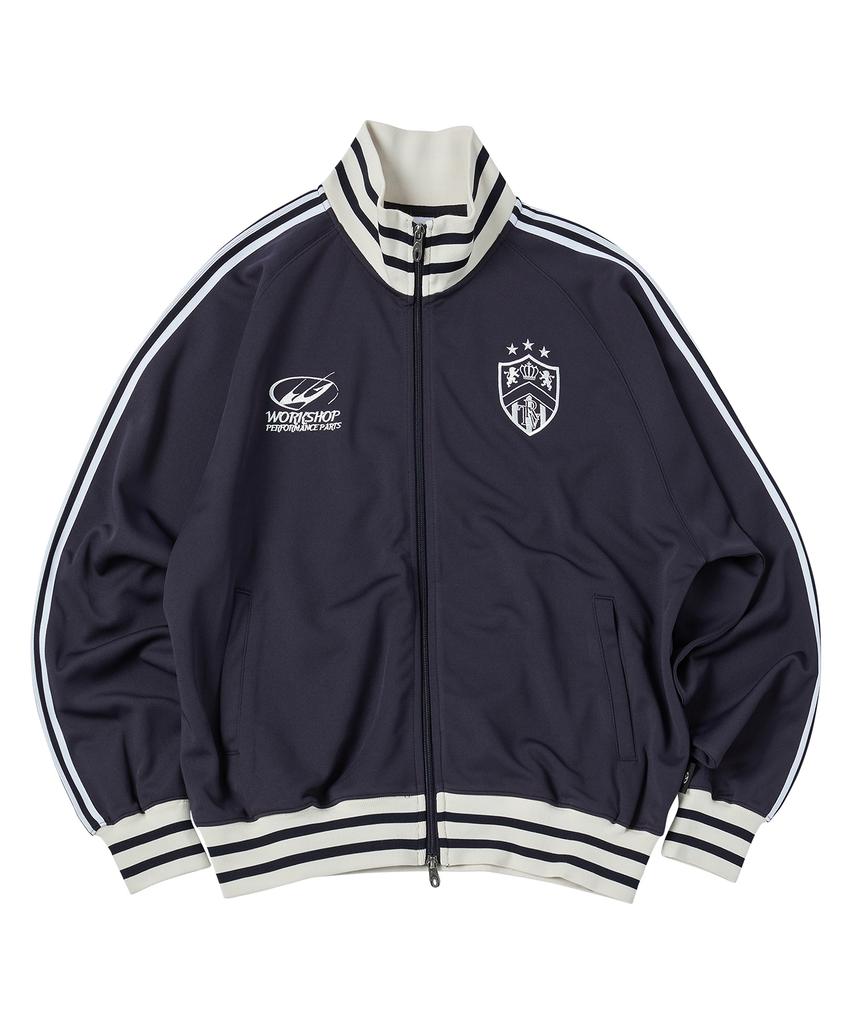 Travel Jersey Track Jacket Navy