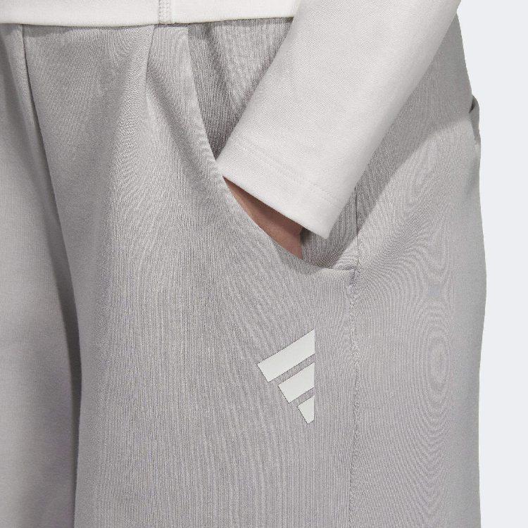 adidas Knitted Sweatpants Women's Light Gray JM4267