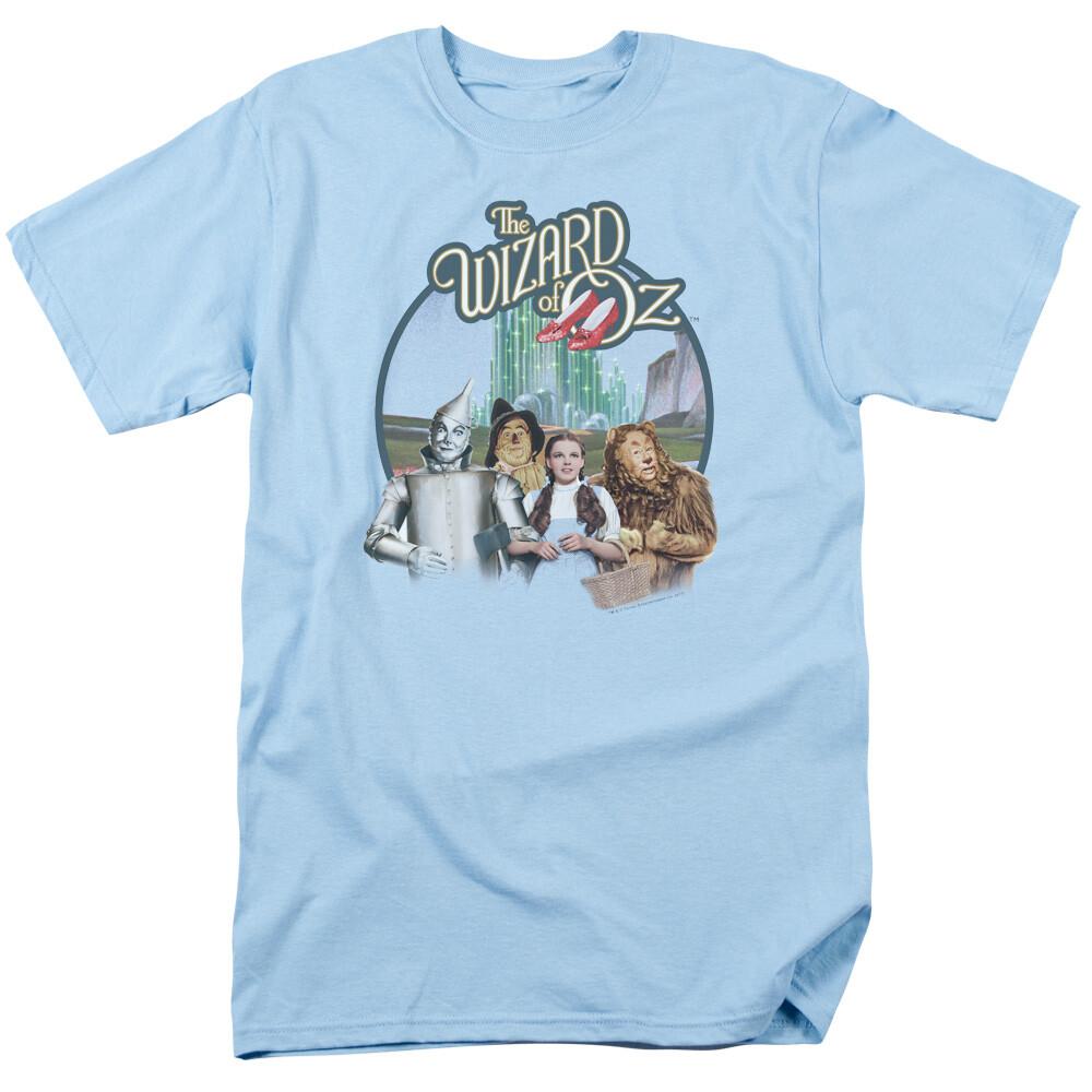 26 The Wizard of Oz Were Off To See Wizard T Shirt Licensed Movie Retro Light Blue Unisex T-Shirt XXXXL