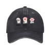 Cat Paw Rock Paper Scissors Baseball Cap Adjustable Cotton Casual Sports Baseball Caps for Adults