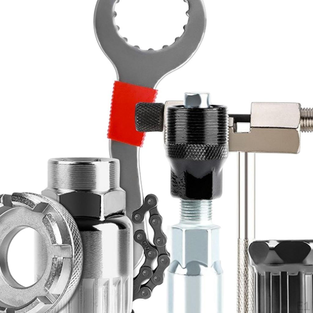 6pcs/Set Mountain Bike Crank Chain Extractor Removal Repair Tool Kit