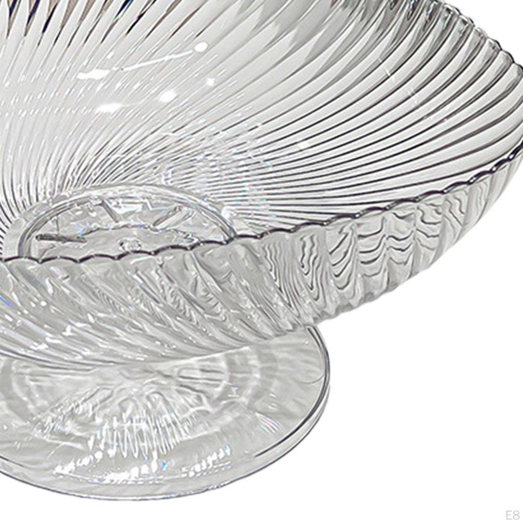 Draining Fruit Bowl Large Multi -purpose Special Panels Snack Candy Plate Container