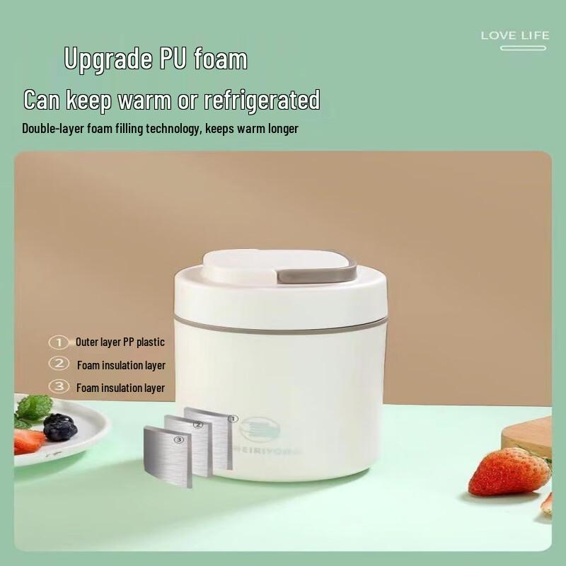 Zhiyao 304 Stainless Steel Insulated Portable Breakfast & Soup Cup Set