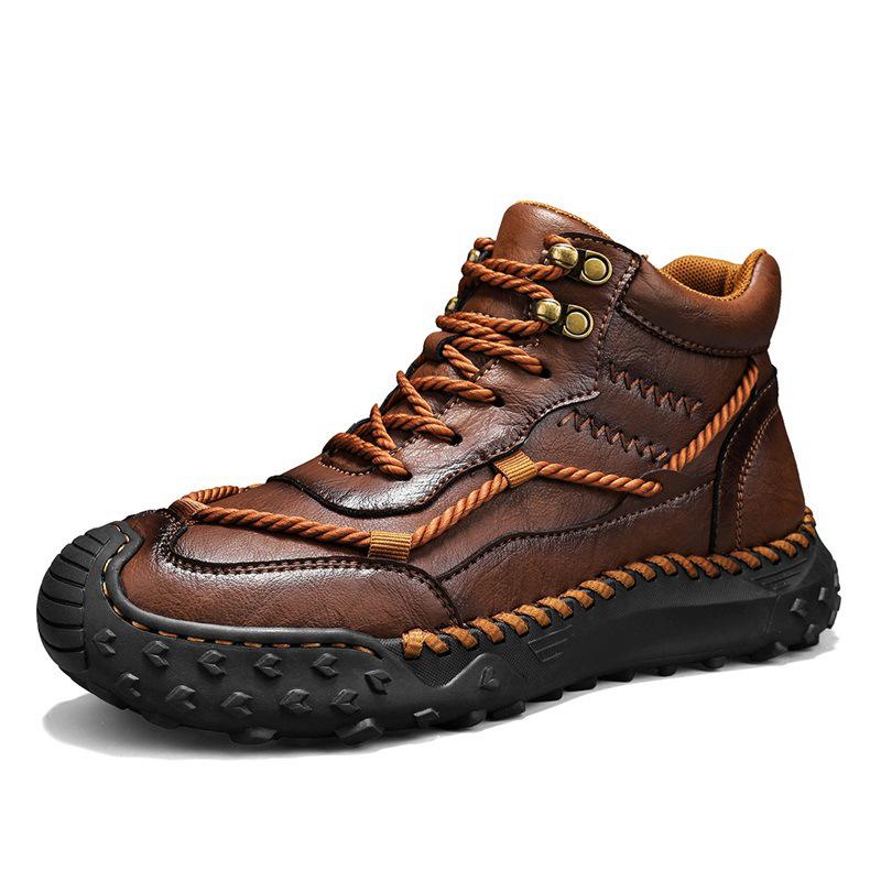 Men s Martin Motorcycle Boots, Size 48 - Warm, Lightweight Winter Snow Boots 41