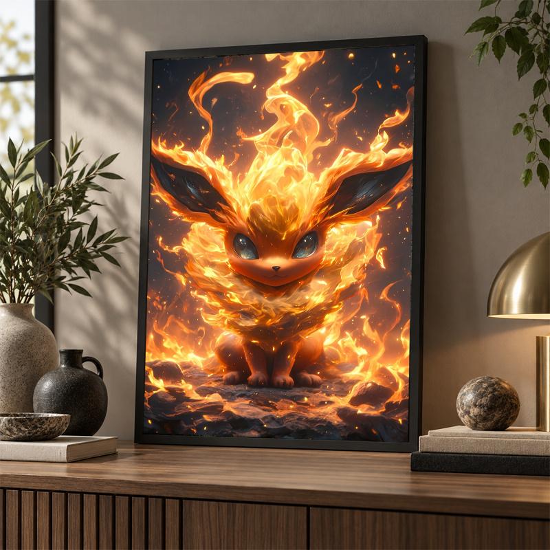 5D Diamond Painting Eevee DIY Full Drill Diamond Art Kit Home Decoration