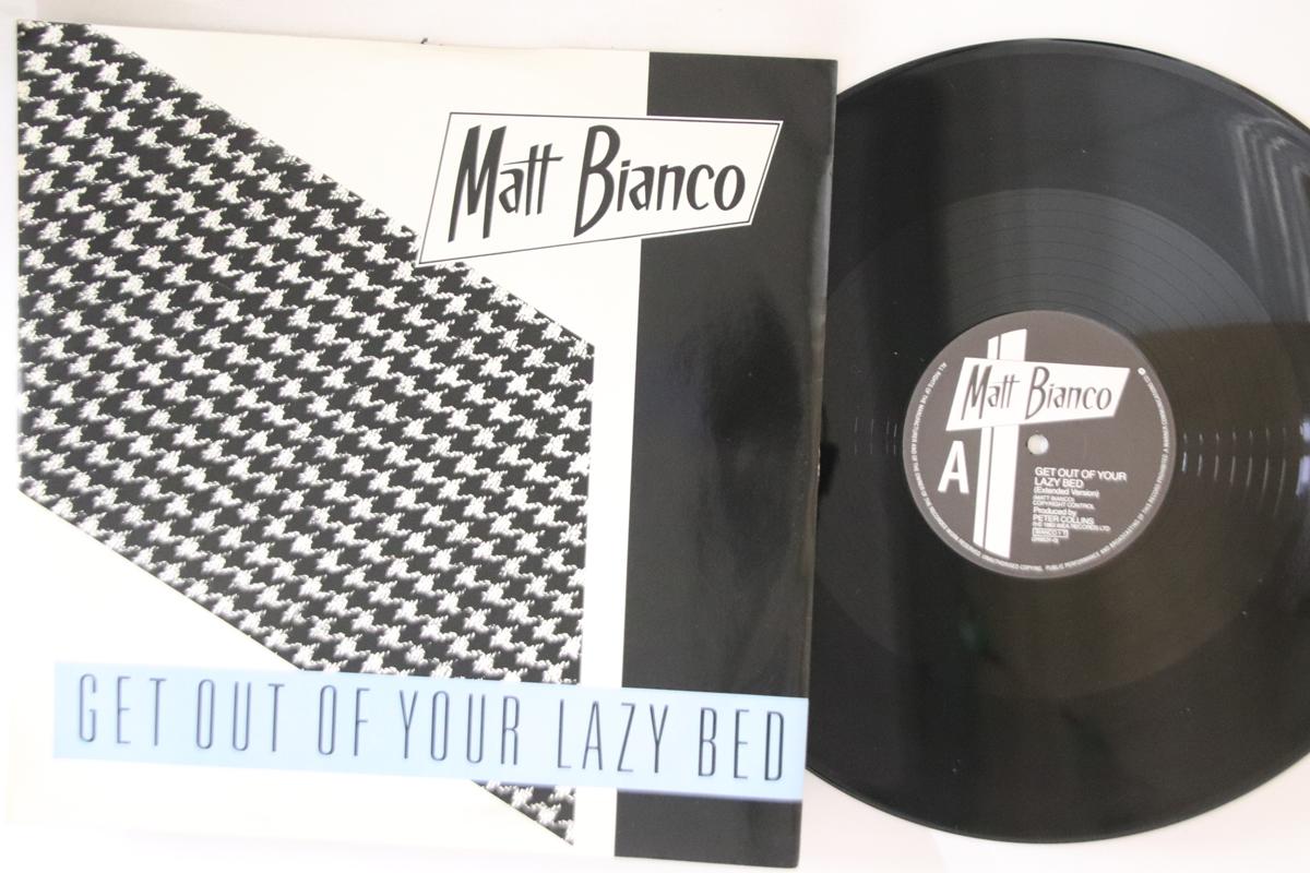 

12inch Record MATT BIANCO - Get Out Of Your Lazy Bed BIANCO1T WEA 1984 UK Rock Used