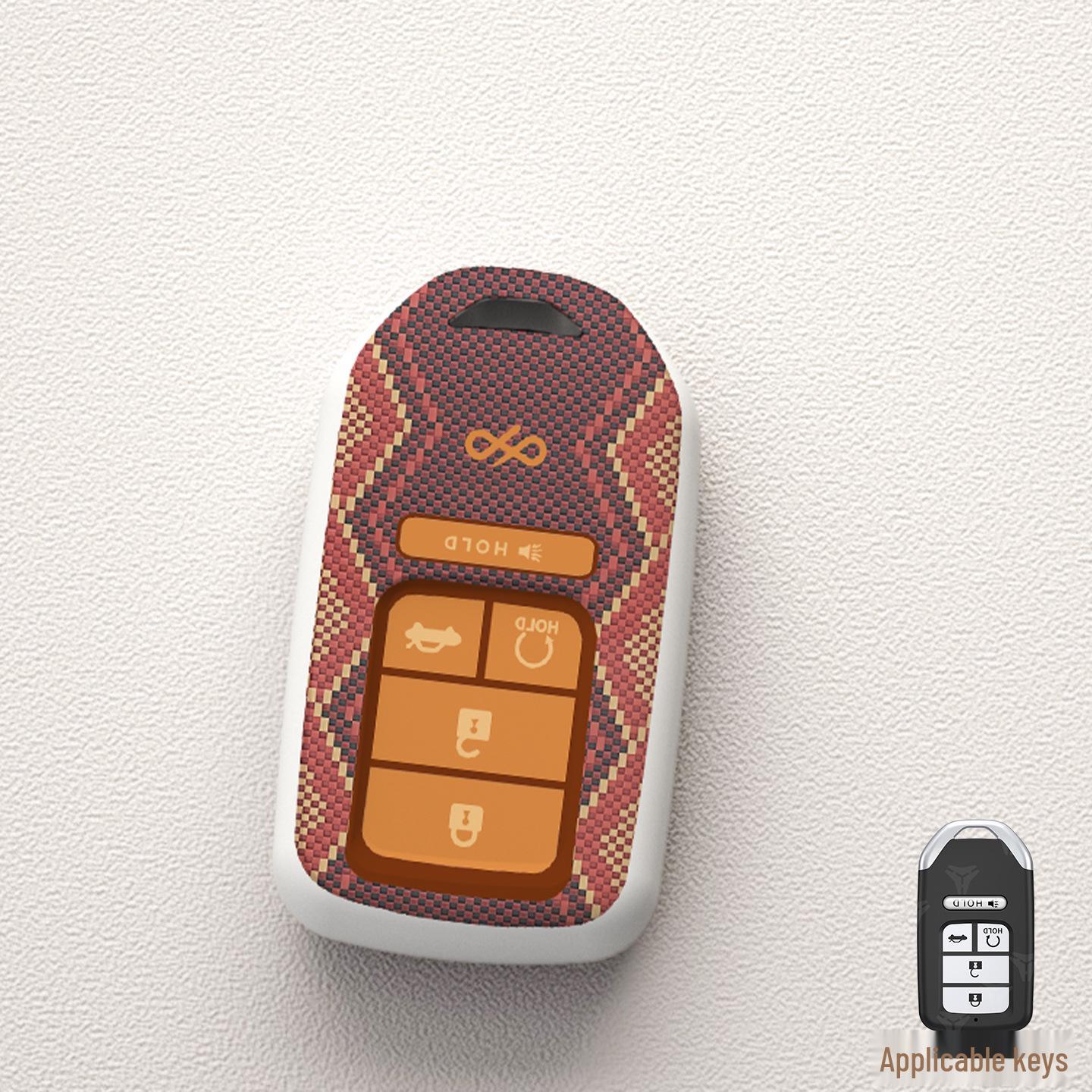 

Honda CRV, Accord, Civic, URV, Vezel, Fit, Spirior, Avancier, Breeze Key Protection Cover