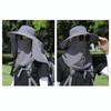 UV Protection Sun Protection Hat Breathable Face Covering Sunhat Casual Women Fisherman Hat  Summer