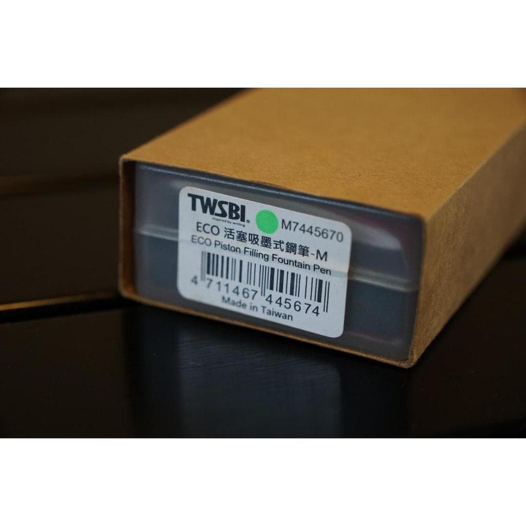 Used [New Unopened] TWSBI ECO Taiwan Limited Edition Apple Green M Nib Fountain Pen