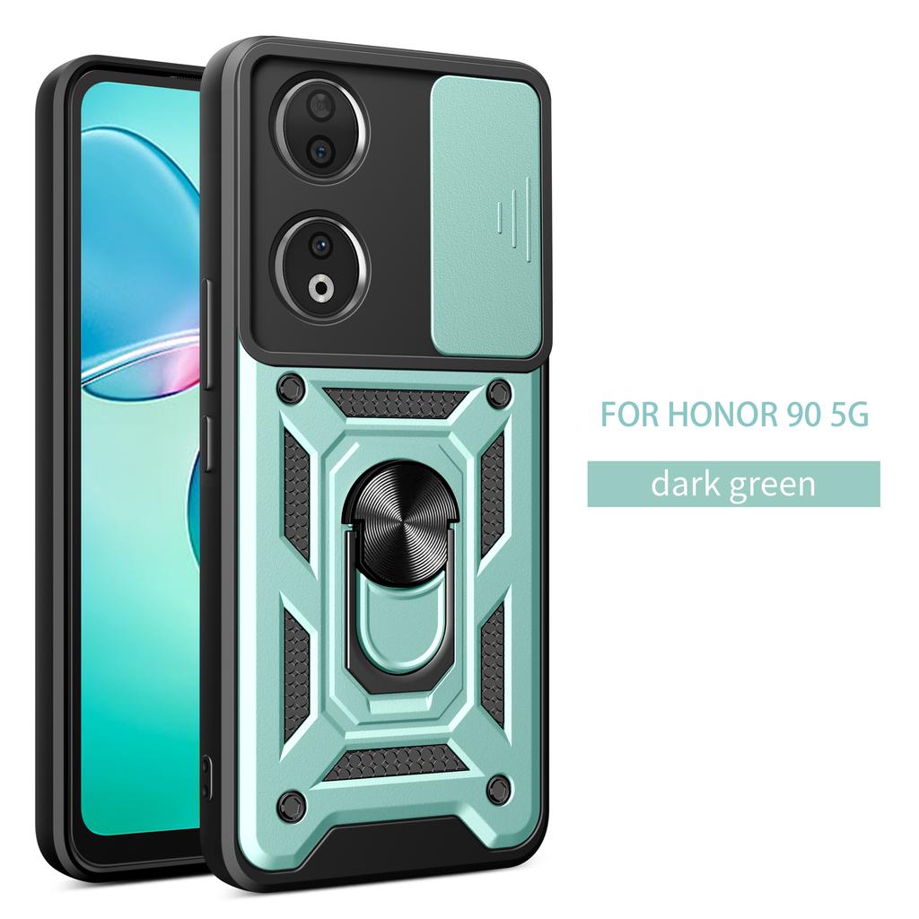 For HUAWEI Honor X5 X6A X7 X8B X9 4G 5G Case Shockproof Armor Car Holder Phone Cover For Honor 70 90 Lite Camera Lens Protection