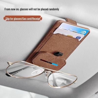 Car Sun Visor Multifunctional Clip for Glasses, IDs, and Receipts