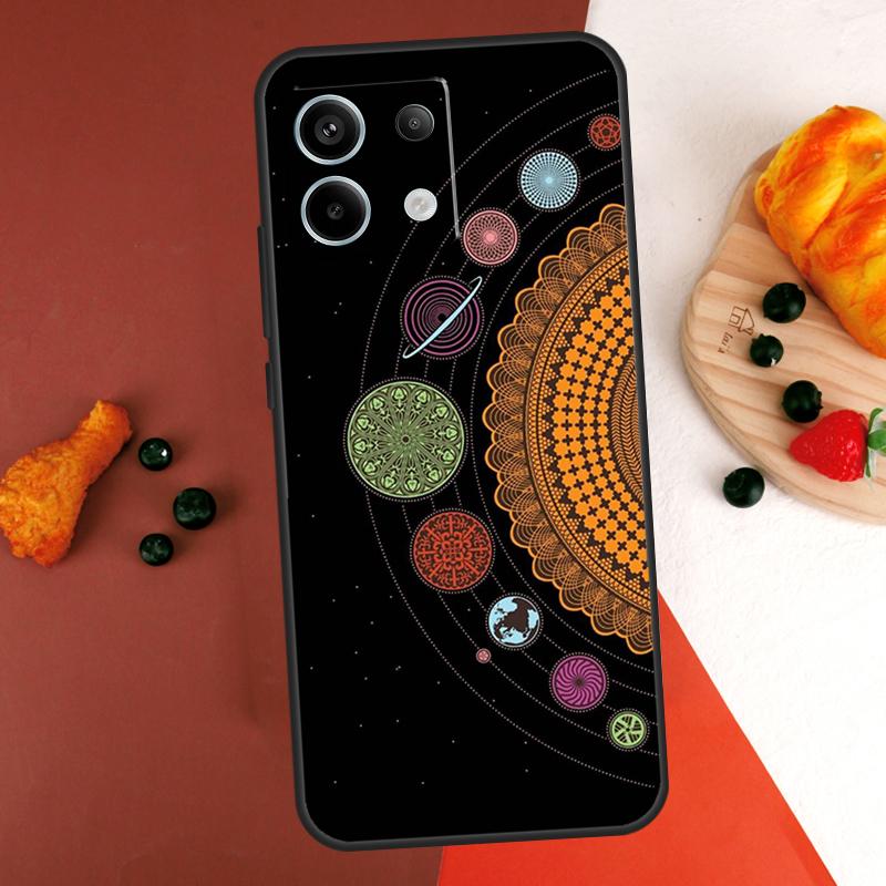 Space Solar System Planets Universe Case For Xiaomi Redmi Note 14 Pro 9 10 11 12 13 Pro 10S 11S 12S Redmi 13C 10C 12C 14C Coque