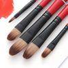 5 Pcs Nylon Hair Painting Brush Set Professional Painting Kits Round Pointed Tip Paintbrushes with Synthetic Nylon Tips