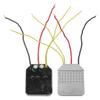 Batteridriven gräsklippare Bräda Gräsklipparskyddsplatta Klipparskyddsplatta 12V Borstlös Batterigräsklippare Delar