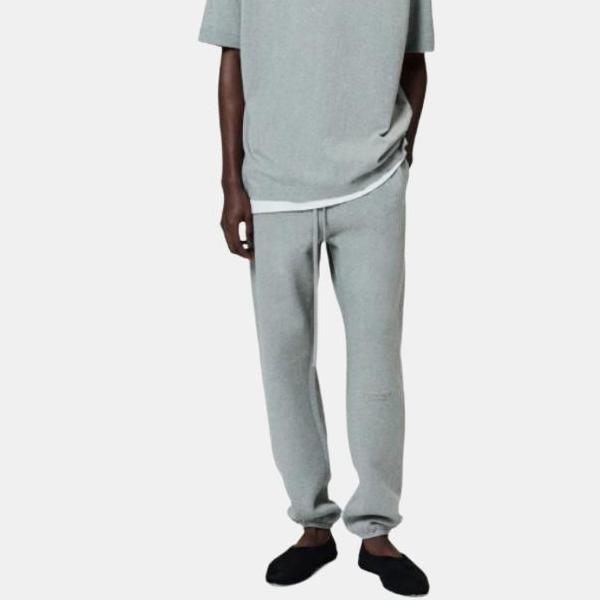 Fear of God Essentials Vintage Sweatpants Concrete Heather Men Bottoms Grey 130SP258045F