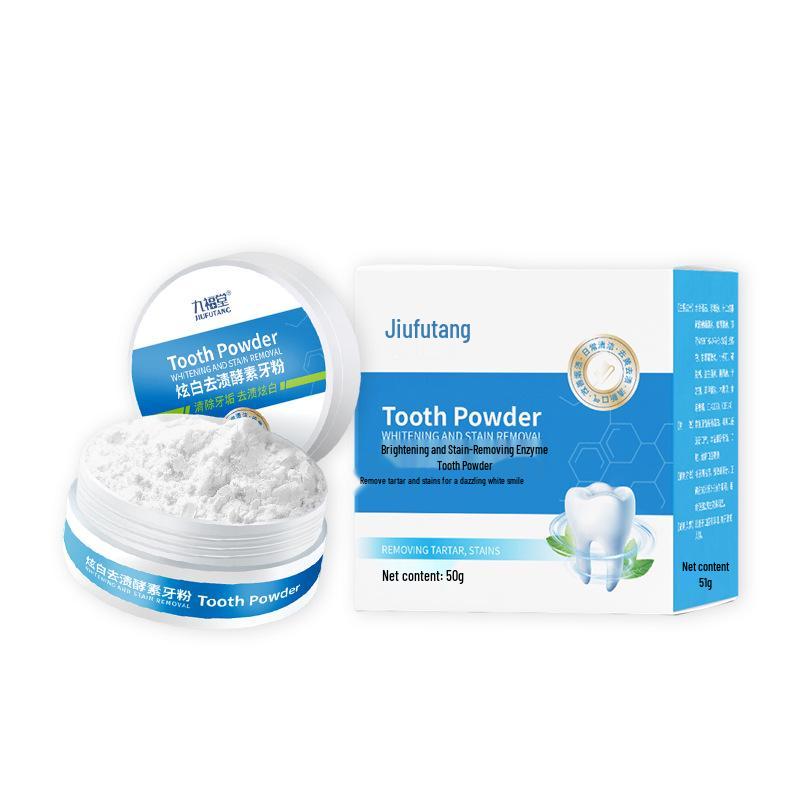 

Teeth Whitening & Polishing Powder: Removes Stains, Whitens, Strengthens Gums, and Brightens Oral Cavity.