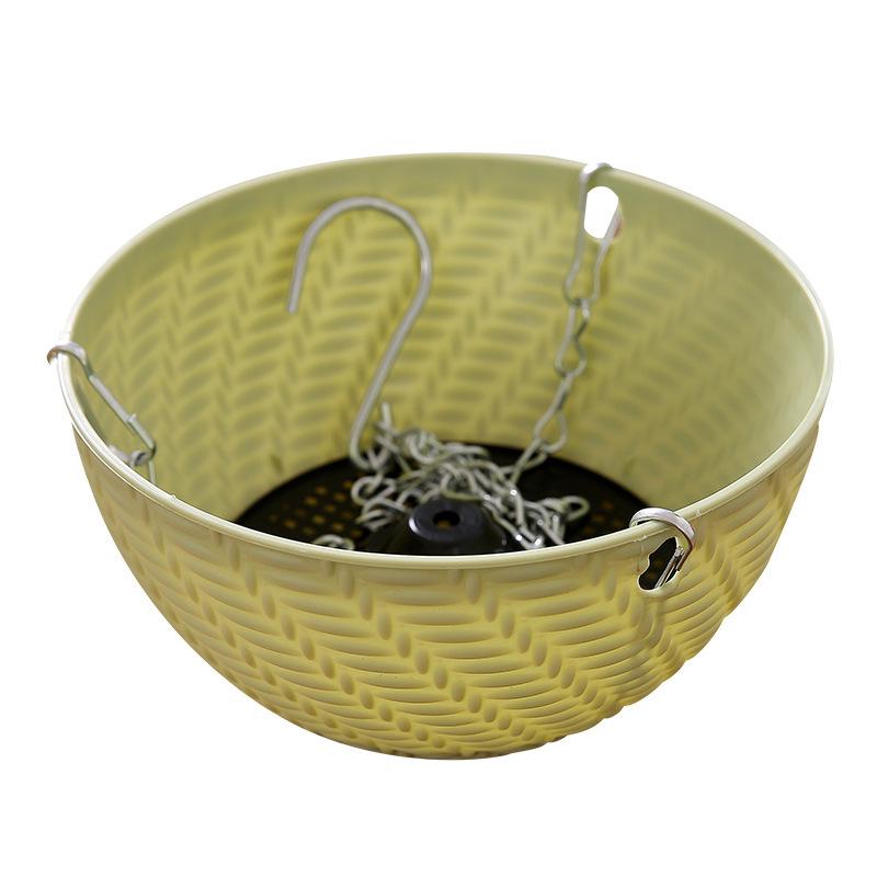 Creative Hanging Basket for Succulents & Spider Plants - Plastic Decorative Flower Pot