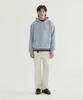 C Logo Hoodie Melange Gray