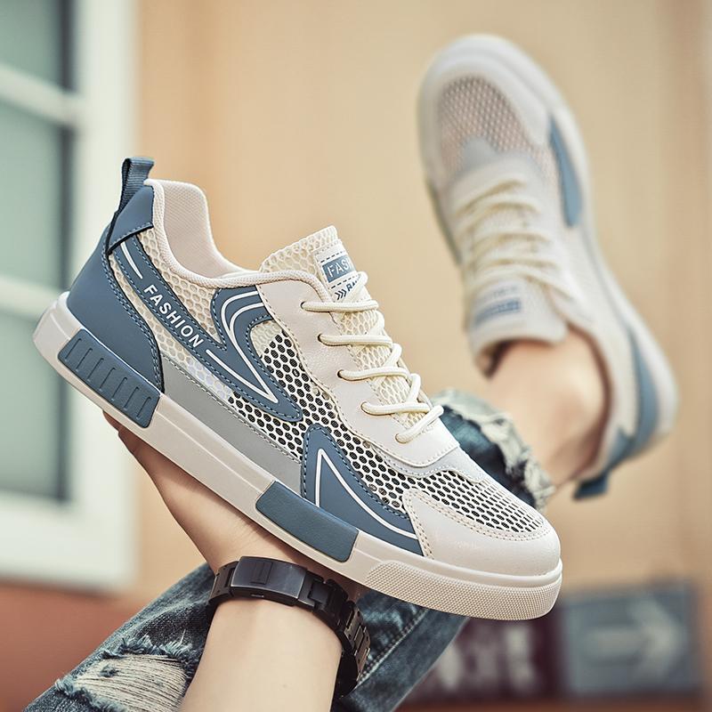 Stor Storlek 47 Herrskor Sneakers Herr Fritidsskor Lyxiga Andningsbara Herr Promenadskor Trendskor för Män Löparskor Herrskor