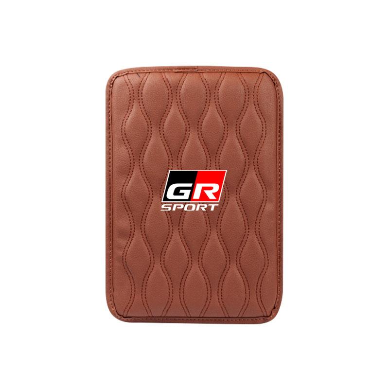 Leather Auto Armrest Pads Protective Waterproof Hand Cushion Styling for Toyota Trd Camry Prius Prado Corolla Prius Yaris Hilux CHR Camry Auris Vios