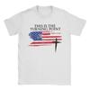Camiseta Casual Verão Branca Este é O Ponto de Virada Camisetas com Bandeira Americana Camiseta para Homens Casual Barata Camisetas de Manga Curta