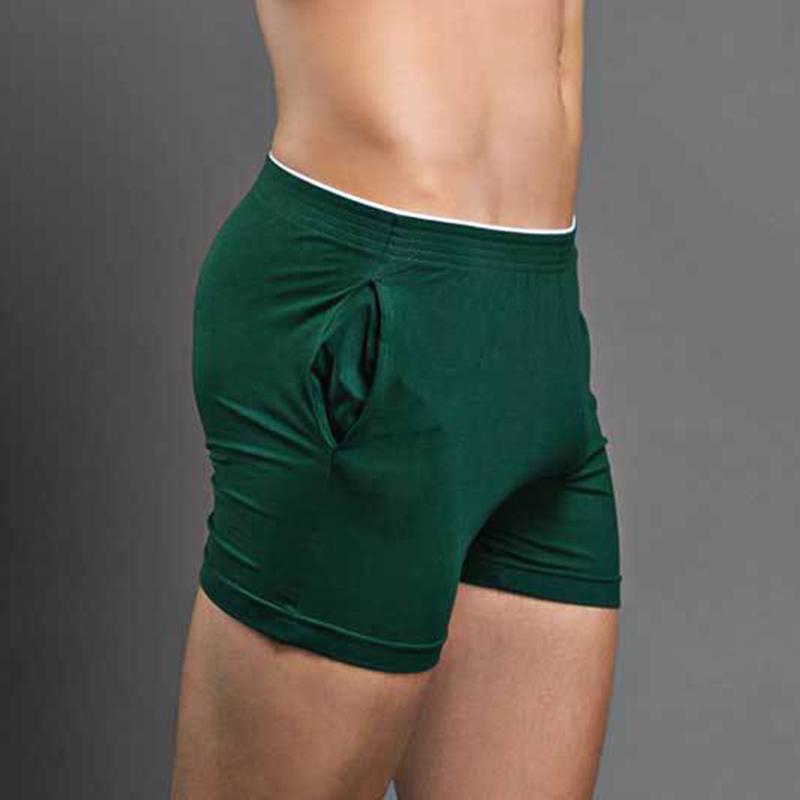 Ανδρικά Modal Μποξεράκια Χαλάρωσης Χαμηλής Μέσης Μινιμαλιστικά Μονόχρωμα Σορτσάκια Ύπνου Καθημερινά Μαλακά & Διαπνέοντα