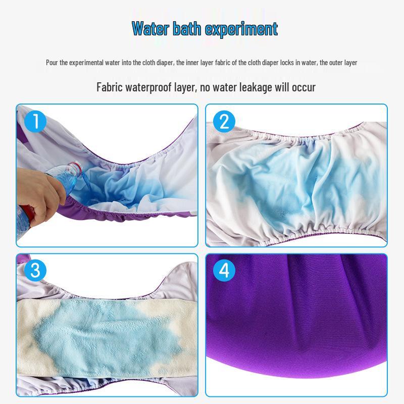 Breathable Waterproof Washable Incontinence Pants & Pads for Adults