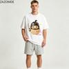Zazomde Y2k Alt Aesthetic Casual Tee Funny Design Loose Oversized Round Neck Breathable Unisex Fashion Short Sleeve Tshirt