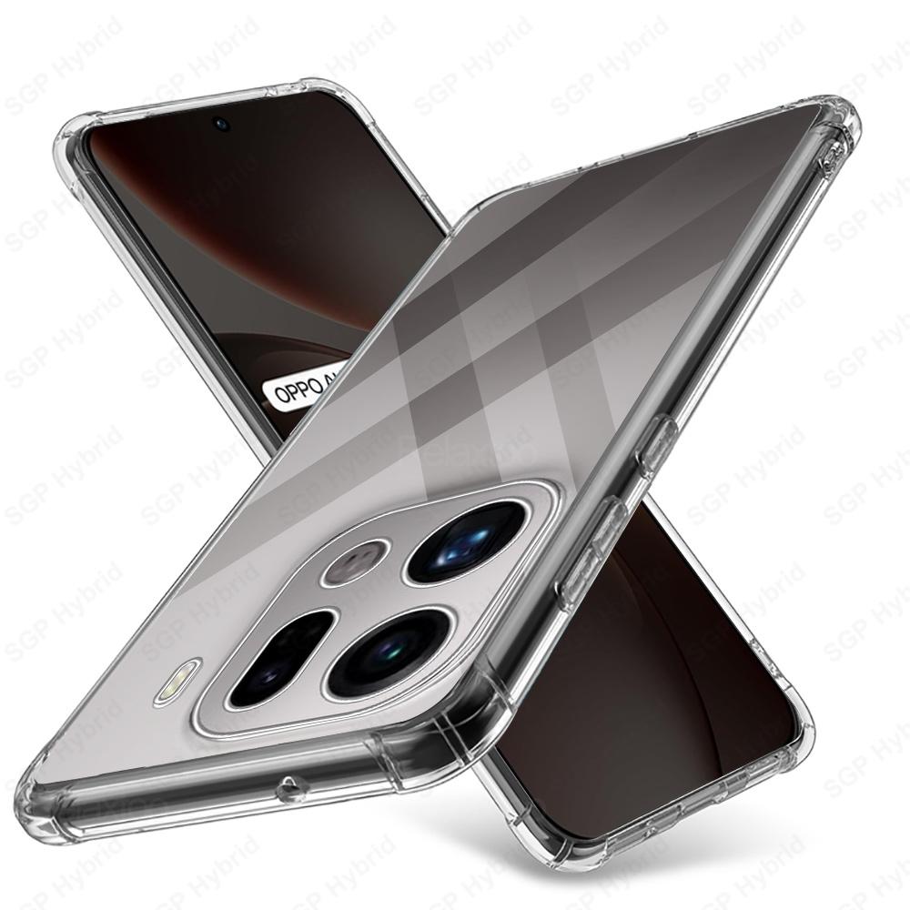 

For OPPO Find X9 Pro Case Anti-Yelllow Transparent Soft Back Shockproof Cover FindX9Pro FindX9 X9Pro X 9 5G Clear Funda Bumper For Find X9 5G прозорий